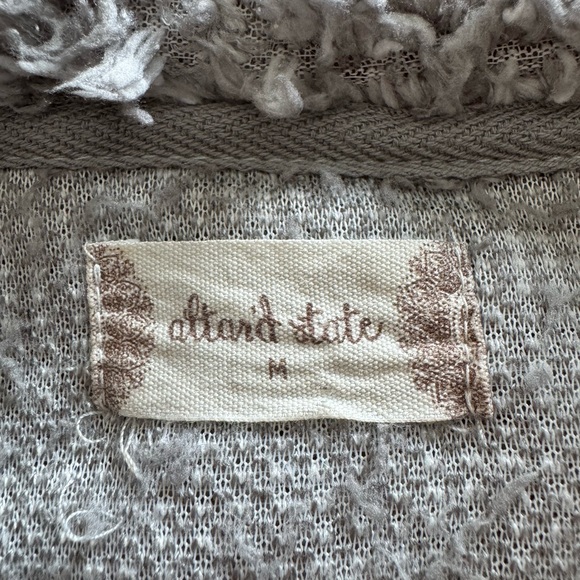 Altar’d State Gray Sherpa Top - Picture 3 of 3